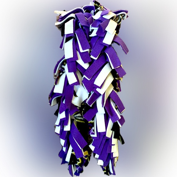 🐦‍⬛ Handmade Baltimore Ravens Scarf One of a Kind EUC - Picture 2 of 10